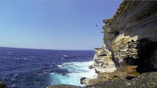 Lurline Bay  Maroubra Cliff jumps Sydney Australia  Sky level [upl. by Croteau]