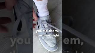 STOP YOUR JORDAN 1 LOW GOLF SHOES FROM SLIPPING AT THE HEEL WITH THIS LACES HACK [upl. by Idel187]