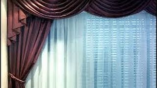 Como hacer cortinas elegantes para salas 4 [upl. by Attenyw479]