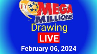 Mega Millions Drawing Results Live Tuesday February 06 2024  mega Millions Drawing Live [upl. by Aksel273]