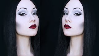 Morticia Addams Makeup Tutorial [upl. by Prudie]