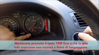 reset service volvo c30 SEMPLICISSIMO [upl. by Wagner341]