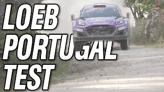 Loeb tests Puma Hybrid on Gravel 💨 [upl. by Einhoj]