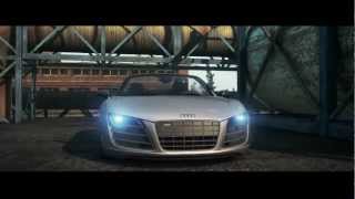 NFS Most Wanted 2012 Gold Medal quotStorehouse Stakeoutquot Ambush Event w Stock Audi R8 GT Spyder [upl. by Sixela]