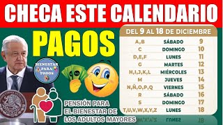 😲🤑CHECA ESTE CALENDARIO ANTES DE QUE LO BORREN PENSIÓN BIENESTAR DE LOS ADULTOS MAYORES🤑😲 [upl. by Steady117]