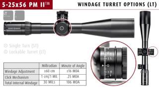 Schmidt amp Bender 525x56 PM II Rifle Scopes [upl. by Eixid]