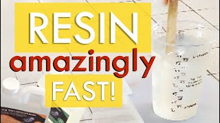 10 MINUTE RESIN  Polyurethane Resin Ideas  Lets Resin [upl. by Dolores]