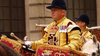 Household Cavalry Mounted Band drummer [upl. by Etnelav]