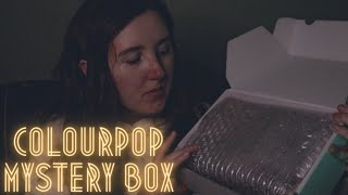 2023 Black Friday Colourpop Mystery Box ❓❔ ASMR Unboxing softspoken amp whispering [upl. by Alaunnoif]