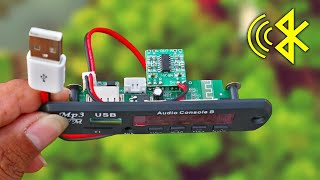 Mini Super Bass Amplifier Using PAM8403 Board With MP3 Bluetooth [upl. by Demmahum]