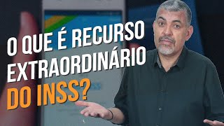 Saiba o que é o Recurso Extraordinário do INSS [upl. by Fadiman]