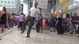 FUN Clogging Flatfoot Buck amp Contra Dancing  Like NoOne is Watching [upl. by Airemaj]