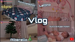 Vlog nuovo copripiumino facciamo un alberello nuovi sviluppi motori 🎀❤️ vlogmas7 [upl. by Ekaterina]