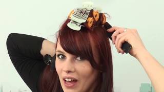 Hoe gebruik je hot rollers voor krullen  wwwthehairgurucom [upl. by Ultann]