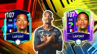 107 LAFONTS REVIEW  FIFA MOBILE GAMEPLAY ⚽ [upl. by Ahsoj]