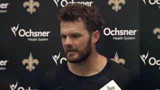 Thomas Morstead on the death of Saints employee Chris Cordaro Hes inspiring [upl. by Aniela589]