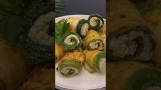 INVOLTINI FREDDI DI ZUCCHINE in 5 minuti Senza FORNO Gustosi e delicati🤩 [upl. by Yderf]