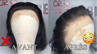 COMMENT CUSTOMISER UNE LACE FRONTAL ✨  TUTO POUR DÉBUTANT ft Alipearl Hair [upl. by Ennahtur556]