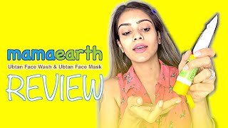 How To Use Mamaearth Ubtan Face Wash And Face Mask [upl. by Lance294]