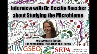 Dr Cecilia Noecker Interview About the Microbiome [upl. by Nwahsear]