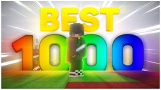 BEST 1000 STAR 🥱「 Ranked Bedwars Montage 」 [upl. by Ahsir]