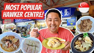 BEST EATS AT MAXWELL FOOD CENTRE IN SINGAPORE 🇸🇬 Michelin Chicken amp Rice and more [upl. by Kenlee695]