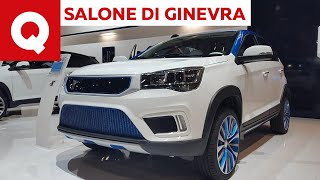 DR3 EV elettrica italocinese a prezzo quotstracciato”  Salone di Ginevra 2019  Quattroruote [upl. by Celinda]