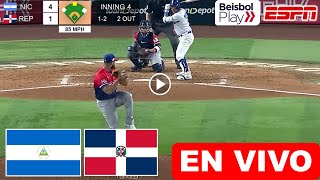 Nicaragua vs República Dominicana EN VIVO donde ver a que hora juega Serie del Caribe 2024 hoy [upl. by Wayolle]