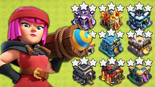 Easy 3Star Firecracker Strategy for EVERY Town Hall [upl. by Ellicul]