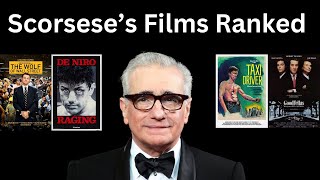 Martin Scorseses  Films Ranked [upl. by Seward]