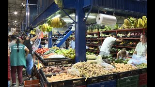 Por paro camionero dejaron de ingresar 2800 toneladas de alimentos a la Central Mayorista [upl. by Barcroft90]