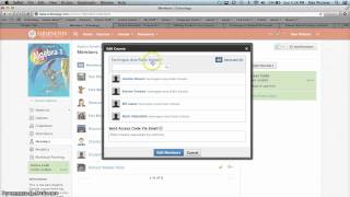 Adding Students to a CourseGroup in Schoology [upl. by Arodnap]