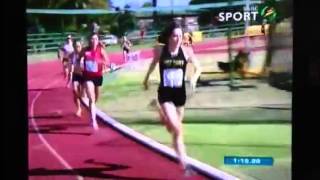 SA Open 800m women Gena Lofstrand Danel Prinsloo [upl. by Christopher535]