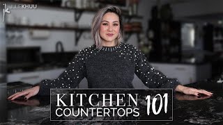 How to Choose the Best Kitchen Countertops for your Home Pros and Cons [upl. by Nirda123]