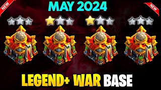 WAR  LEGEND NEW TH16 BASE LINK  ANTI ROOT RIDER BASE TH16 Th16 Best WAR Base LinkClash Of Clan [upl. by Kleinstein]