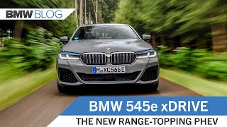 BMW 545e xDrive  The Best Plugin Hybrid Sedan On The Market [upl. by Maloy]