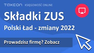 Polski Ład  nowe składki ZUS Co musisz wiedzieć [upl. by Aihsekat]