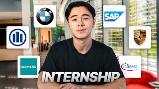 How I Got an Internship in Germany Process and Tips [upl. by Hseham]