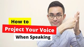 How to project your voice when speaking  Techniques to speak from diaphragm  Vocal Projection [upl. by Lynda]