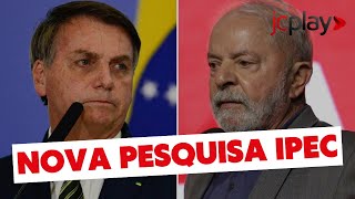 PESQUISA IPEC HOJE Lula ou Bolsonaro [upl. by Whitnell]