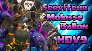 4 ATTAQUES 3  Molosse Serviteur Ballon  HDV9 [upl. by Akirderf798]