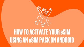 How To Activate Your eSIM Using An sSIM Pack On Android  A Help Guide [upl. by Selohcin303]