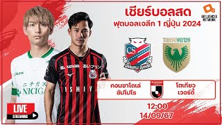 LiveScore ฟุตบอลเจลีก 2024 คอนซาโดเล่ ซัปโปโร vs โตเกียว เวอร์ดี้ [upl. by Apur]