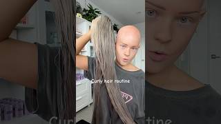 Natural CURLY hair routine [upl. by Clayson]