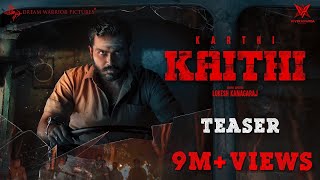 Kaithi  Official Teaser  Karthi  Lokesh Kanagaraj  Sam CS  Dream Warrior Pictures  4K [upl. by Macnamara]