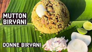 Mutton Biryani In Pressure Cooker  Mutton Donne Biryani  Easy Mutton Biryani Recipe By Powerchef [upl. by Suiddaht457]