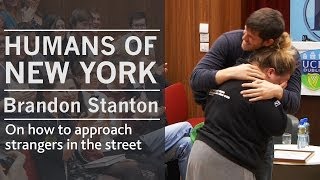 On how I approach strangers in the street  Humans of New York creator Brandon Stanton  UCD Dublin [upl. by Merna481]