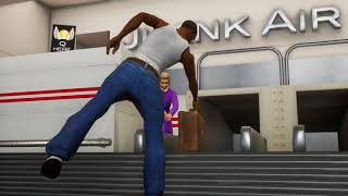 GTA SA Definitive but the Video Ends when I see a Glitch [upl. by Jotham]