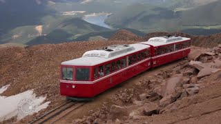 Pikes Peak Cog Railway Discover Colorado [upl. by Cullin]