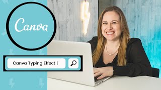 How to Create a Typing Effect in Canva  Canva Video Animation Tutorial [upl. by Haeckel]